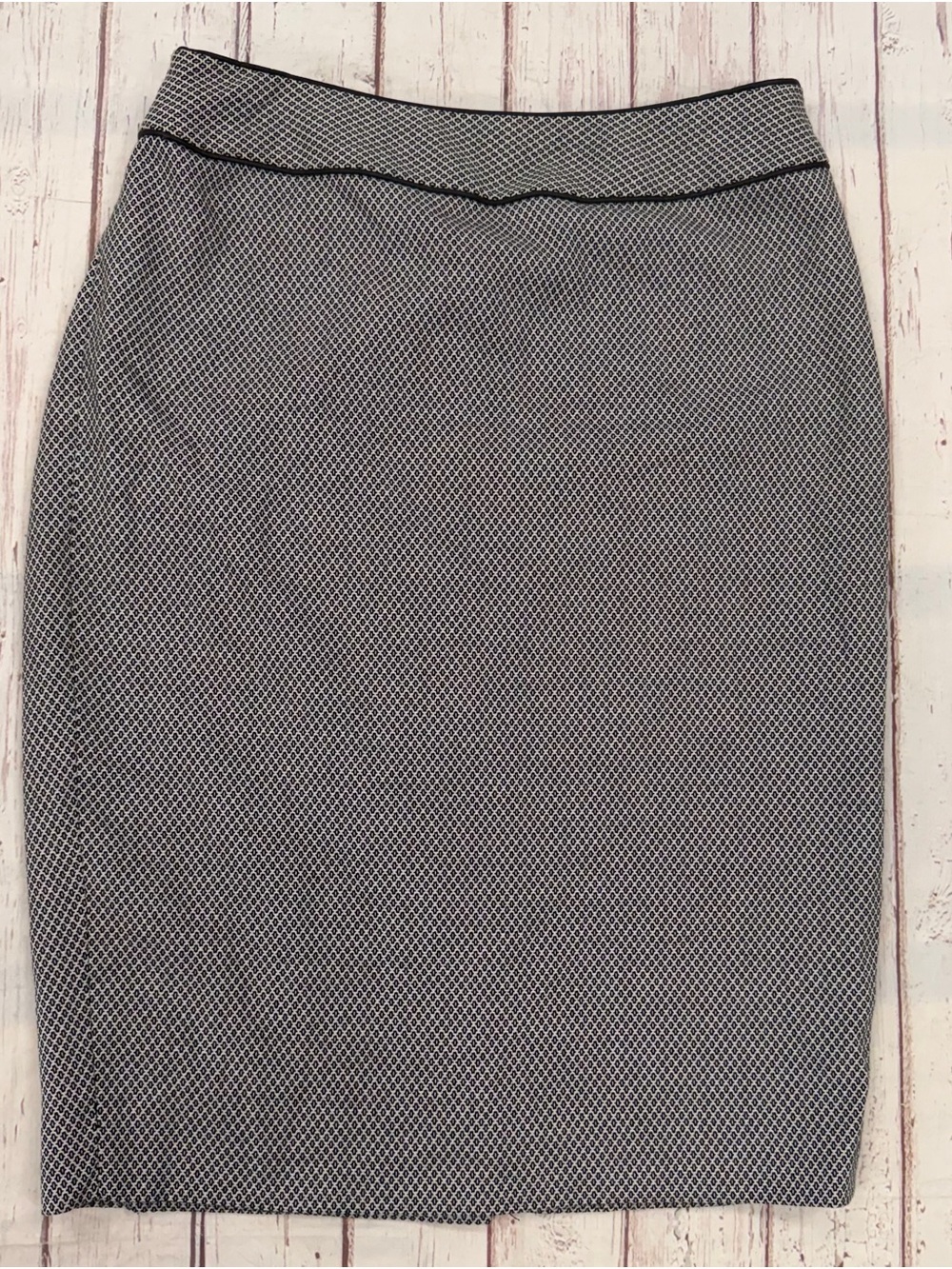 The limited brand black-and-white pencil skirt, Pin up size 4 checkered career